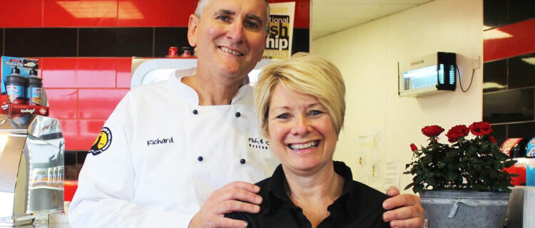 Richard and Josette from Fish & Chips @ Weston Grove