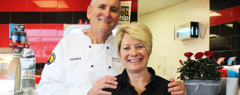 Richard and Josette from Fish & Chips @ Weston Grove