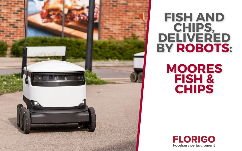 Fish and Chips delivered by robots